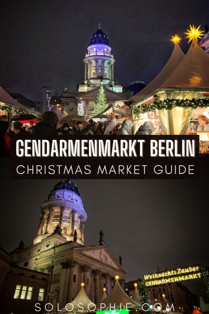 Berlin Christmas guide/ Gendarmenmarkt Christmas Market in Berlin (Weihnachtsmarkt am Gendarmenmarkt)