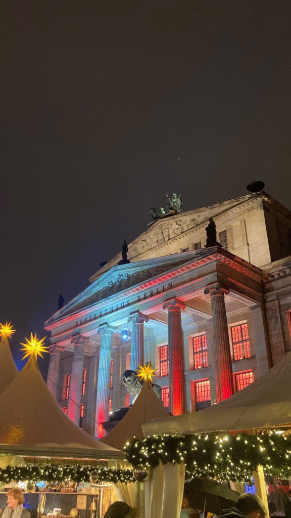Gerndarmenmarkt Berlin christmas
