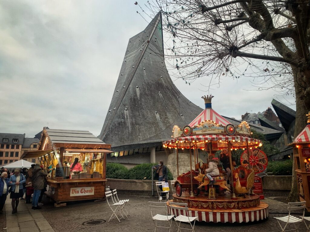 Place du Vieux Marché rouen normandy france