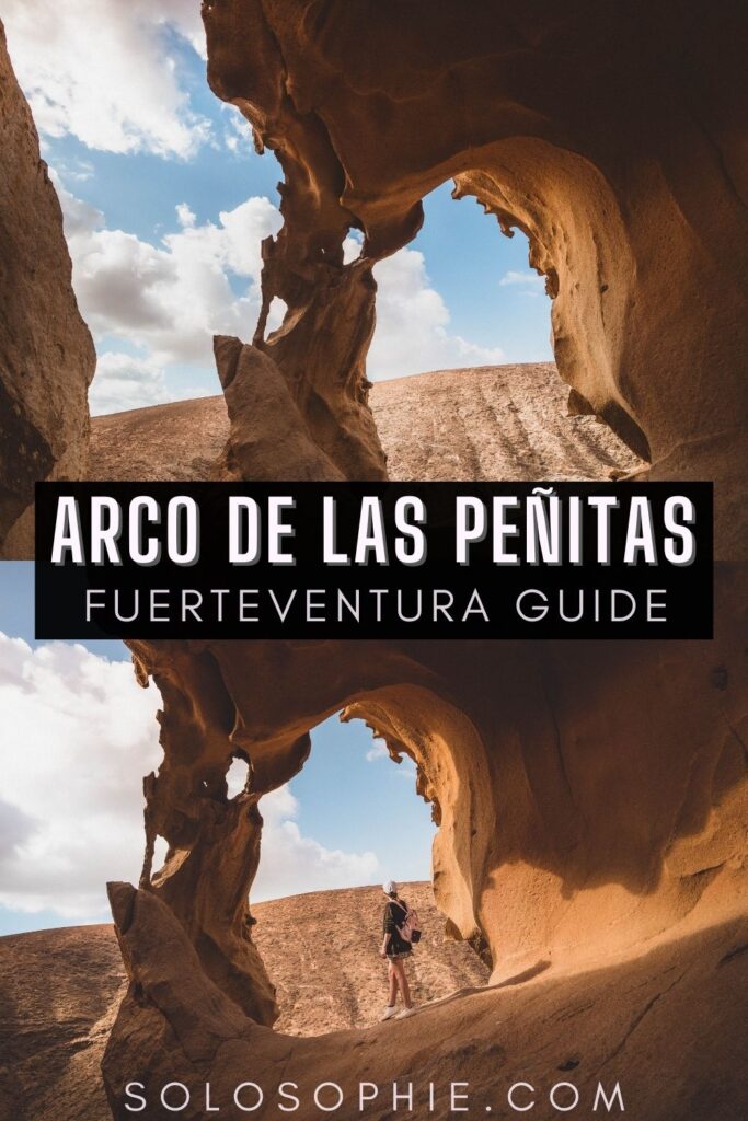 How to visit arco de las penitas in western fuerteventura canary islands spain europe