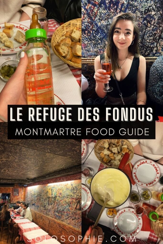 Le Refuge des Fondus/ An Evening in Montmartre's Famous Fondue Restaurant paris food in france europe