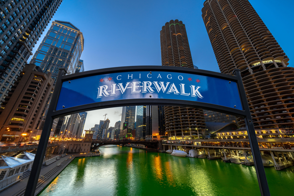 The Chicago Riverwalk 