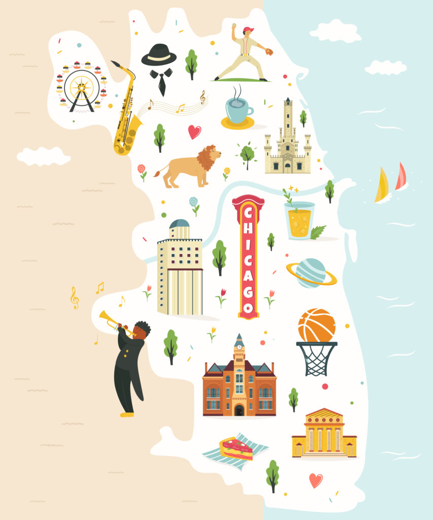 chicago map