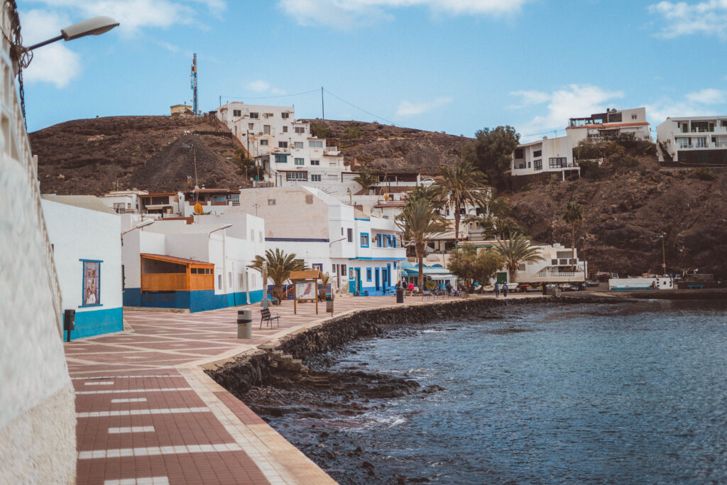 las playitas harbour seafront