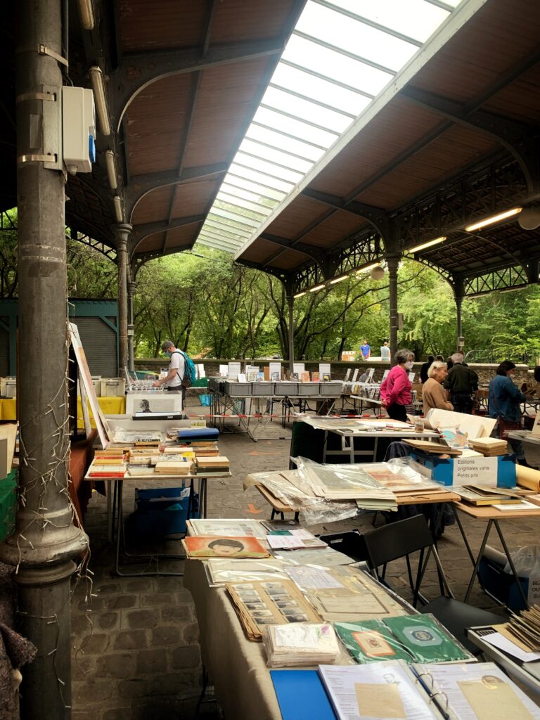 Old and Used Book Market George Brassens