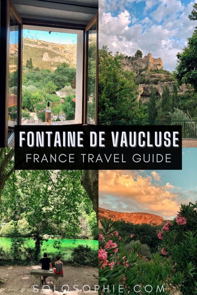 fontaine de vaucluse provence south of france/ A Guide to the Best Things to do in Fontaine de Vaucluse
