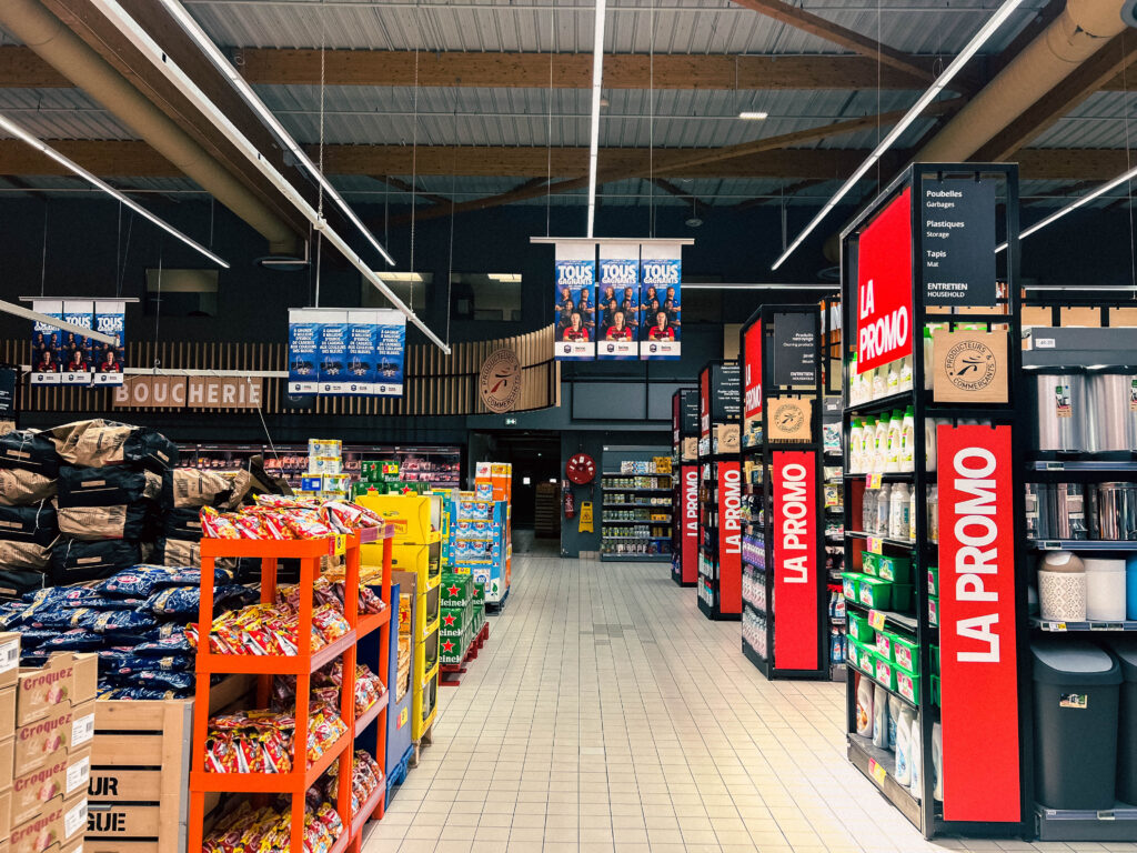 grocery shop in france