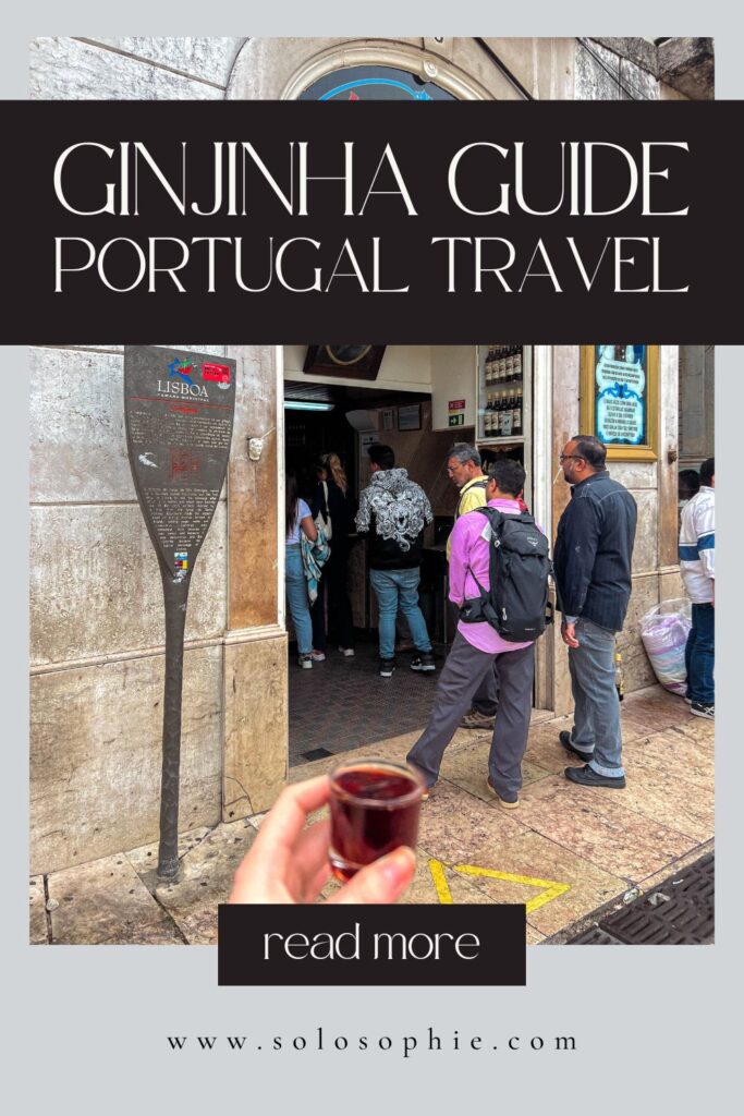 ginjinha/ What is the Cherry Liqueur and Where to Try it in Lisbon