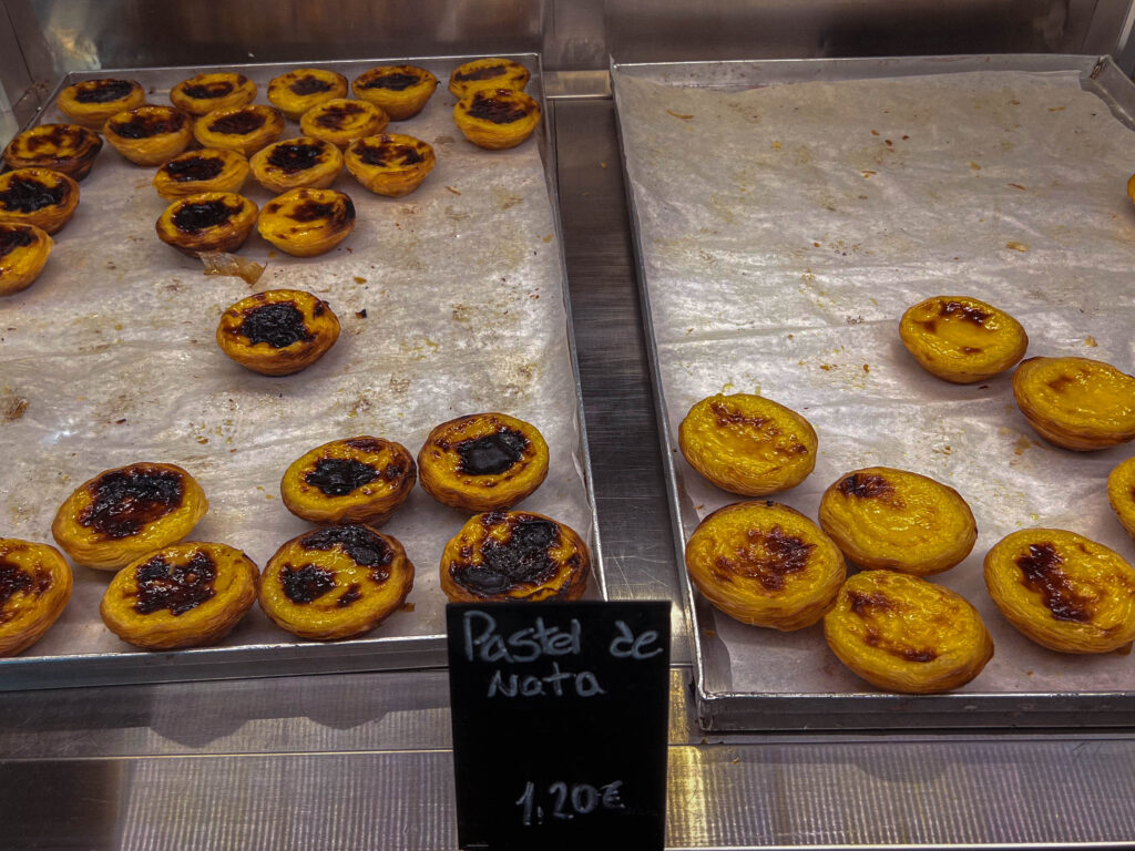 custard egg tarts lisbon