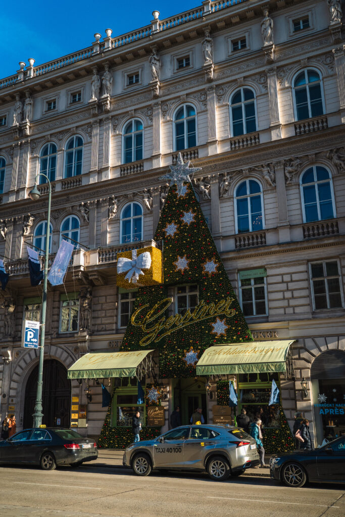 cafe christmas in vienna