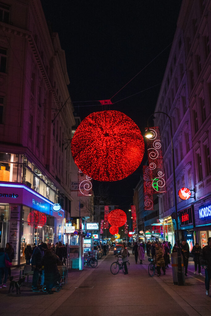 vienna christmas lights decoration