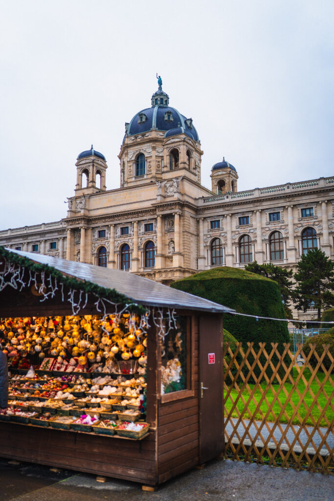 Weihnachtsdorf on Maria-Theresien-Platz