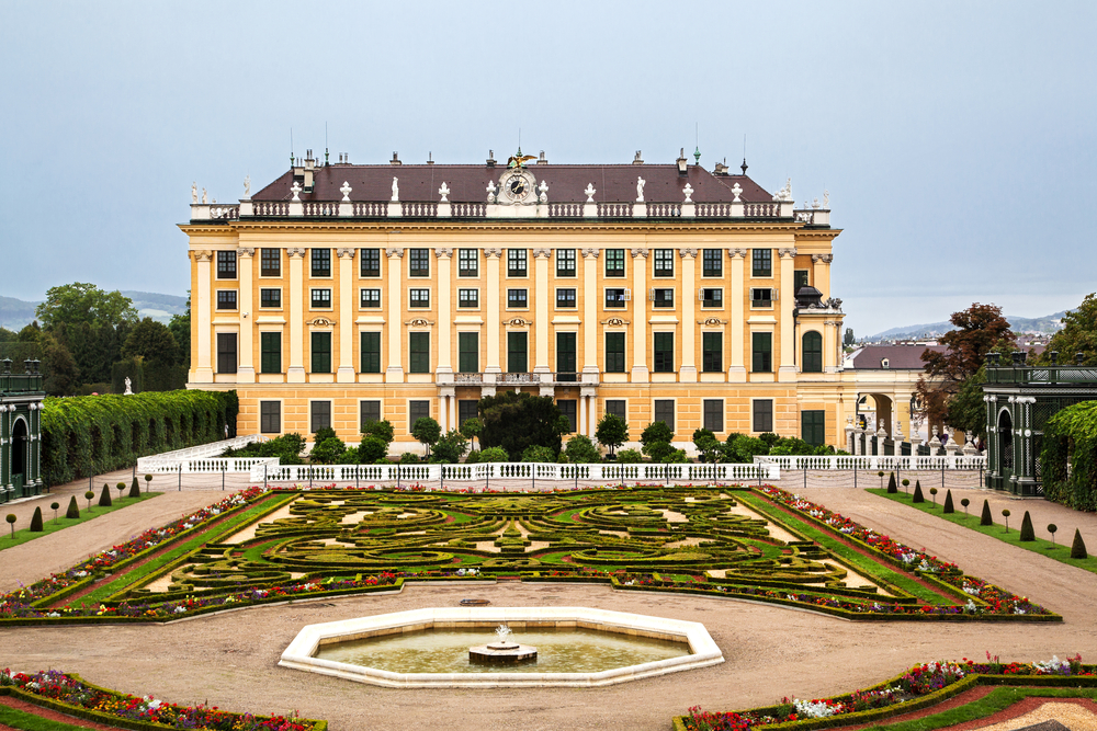 Schonbrunn Palace in Vienna