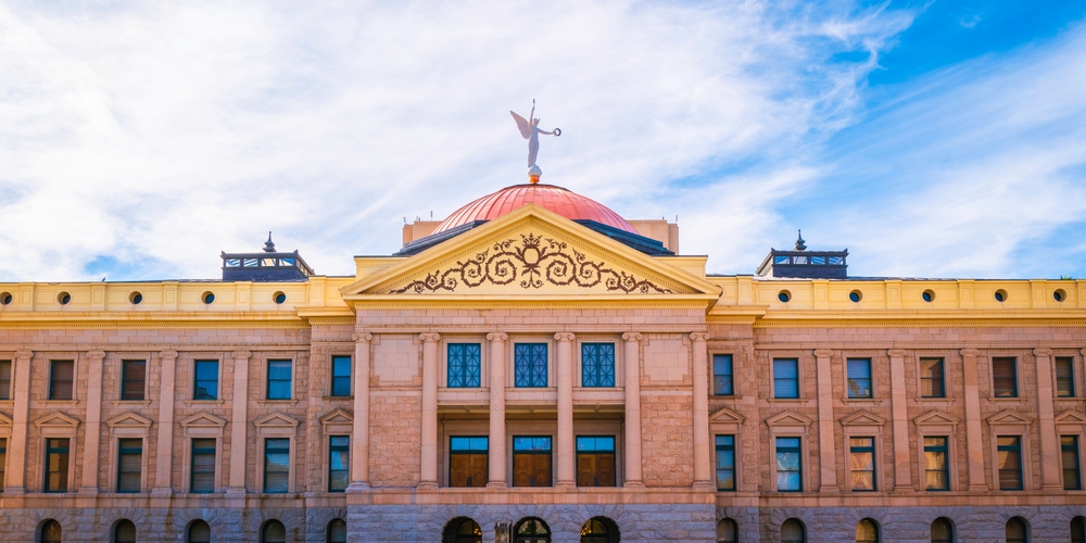 Arizona State Capitol Building in downtown Phoenix