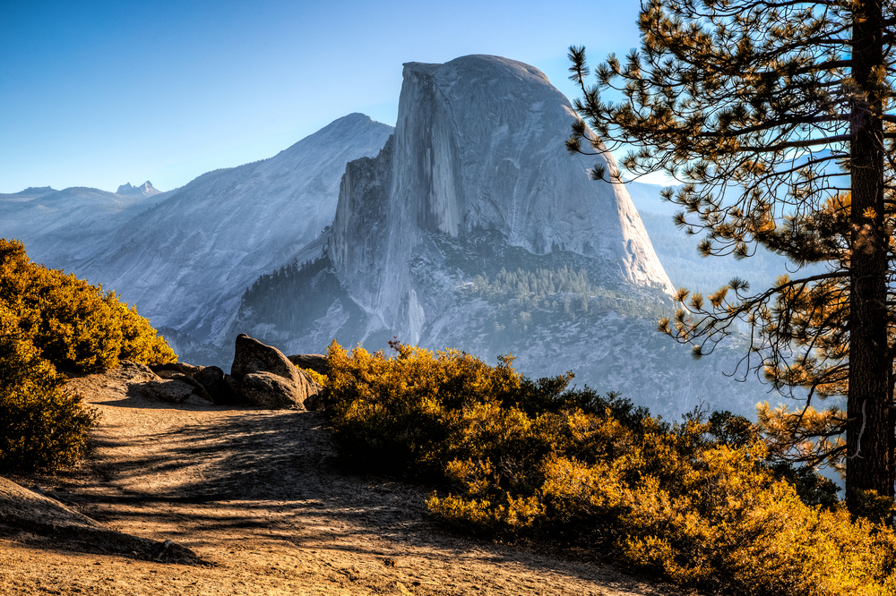 Half Dome Trail View