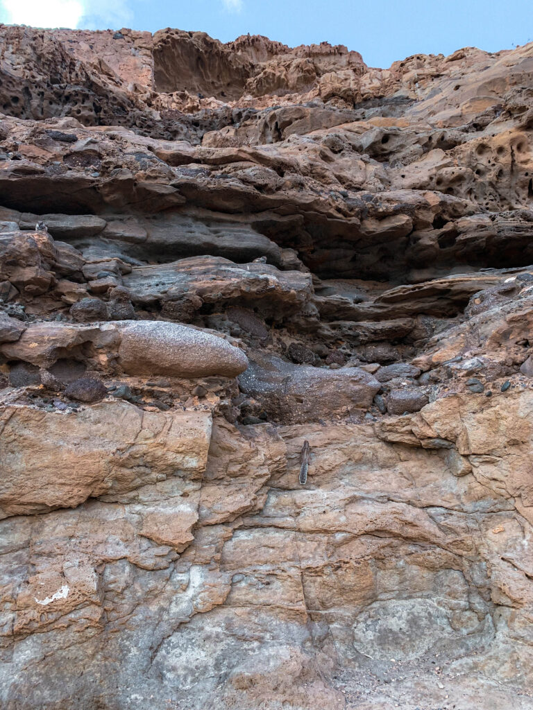 fossilised sand dunes