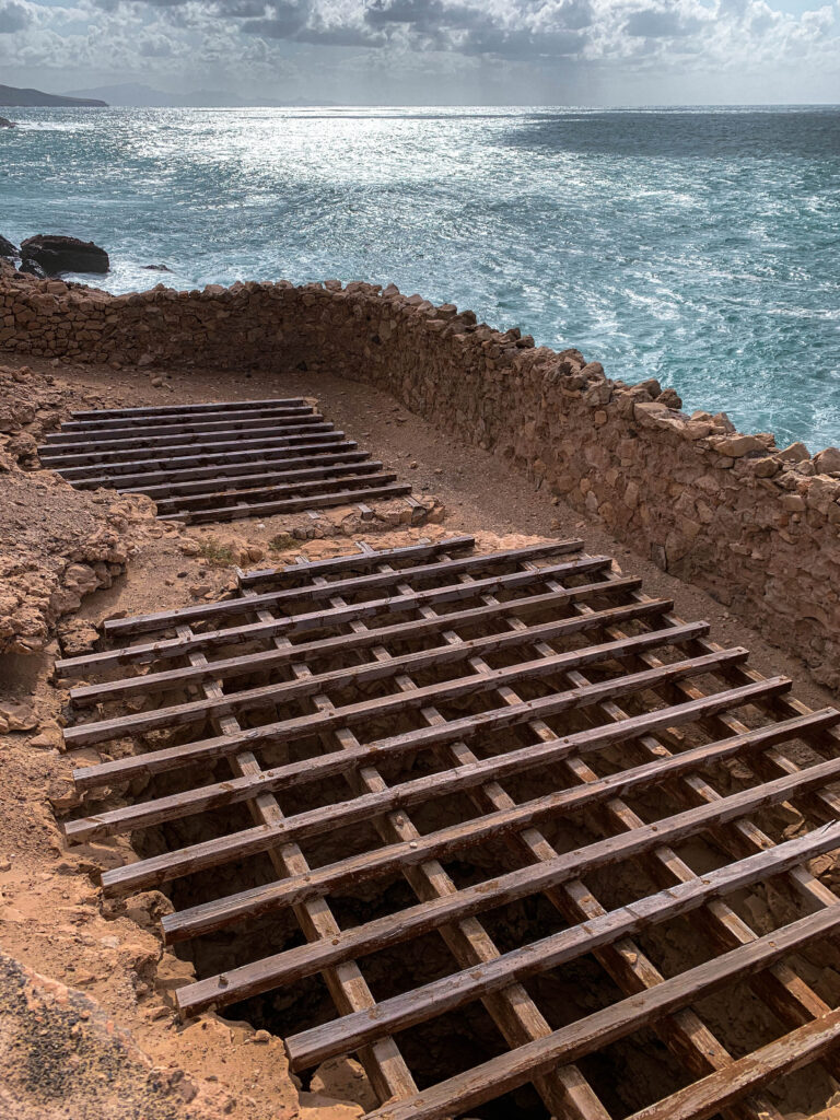 kilns at caves of ajuy
