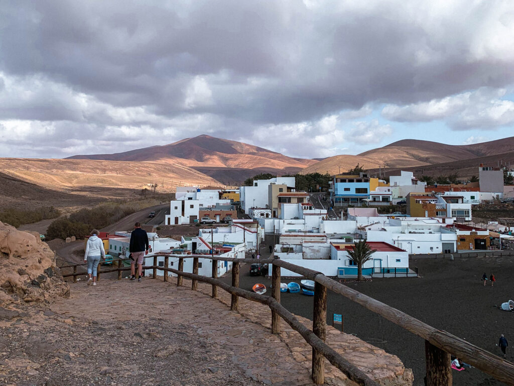 path leading to the ajuy sea caves