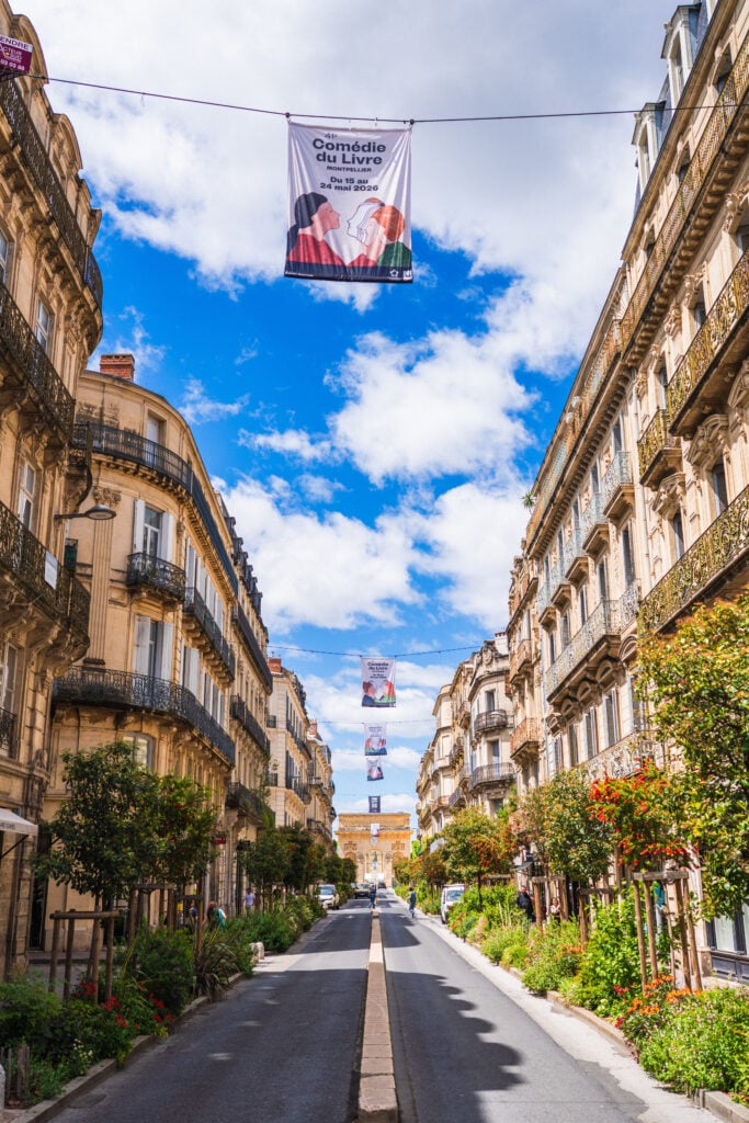arc de triomphe montpellier