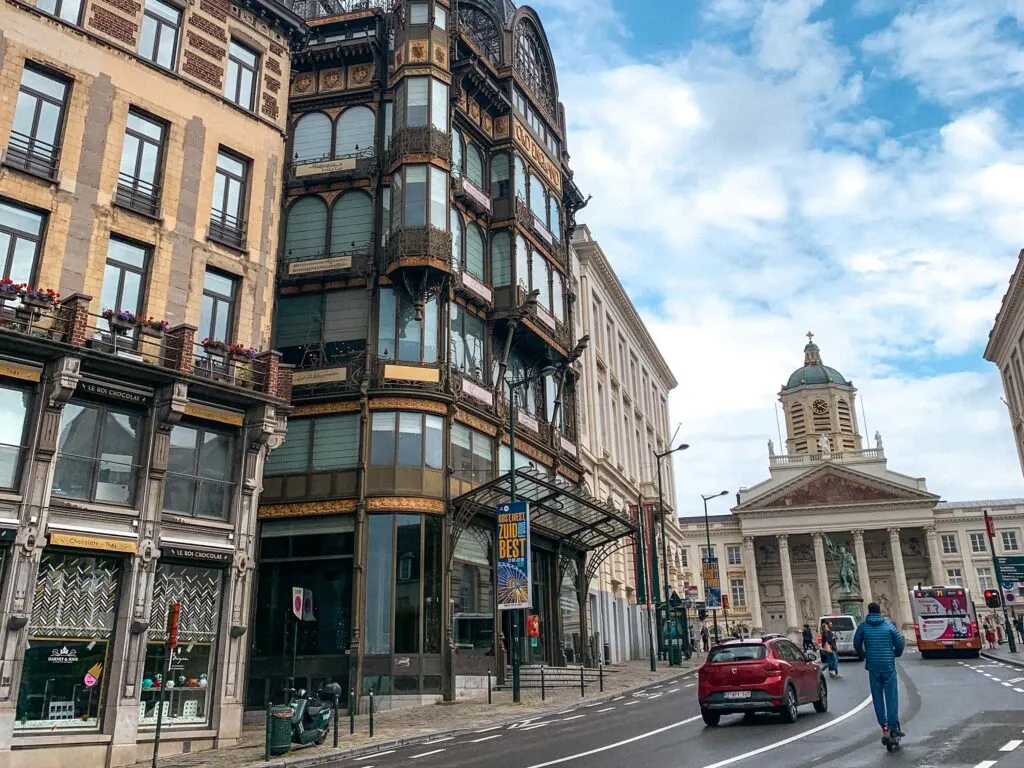 mont des arts district brussels