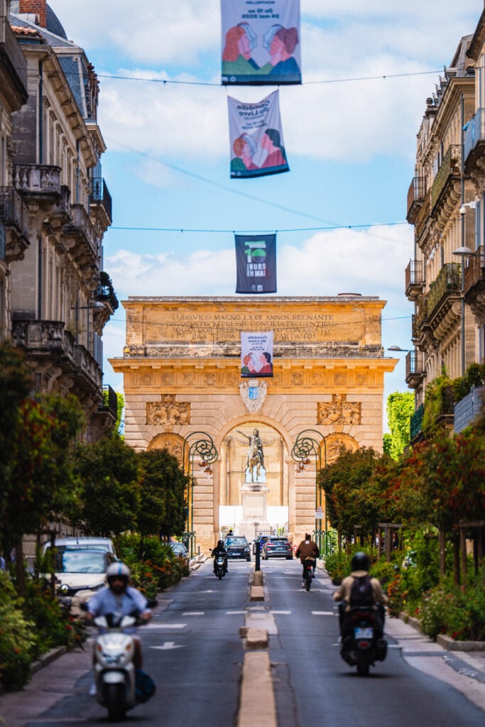 arc de triomphe montpellier