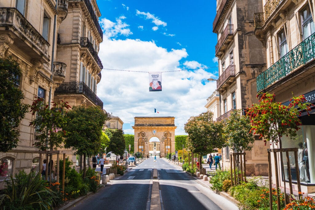 arc de triomphe montpellier