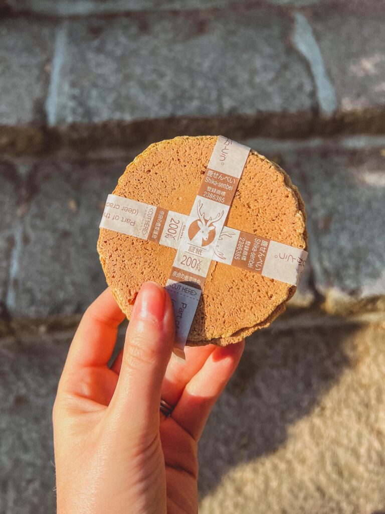 deer senbei nara
