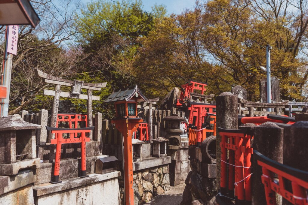 top of fushimi inari