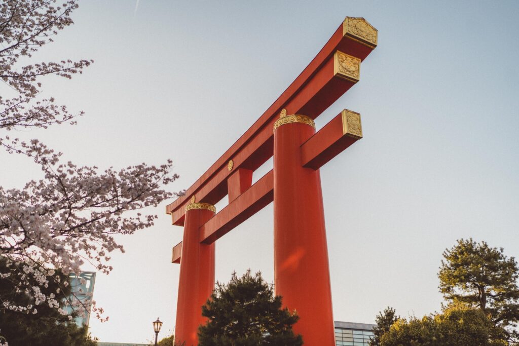 torii gate kyoto