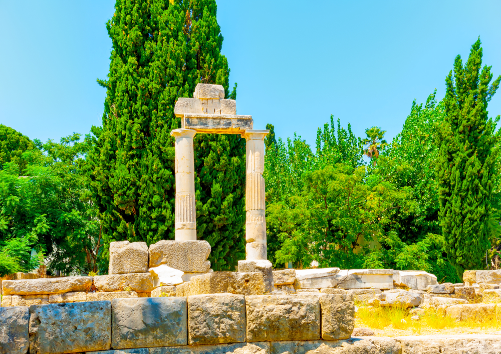  ancient Agora of Kos island 