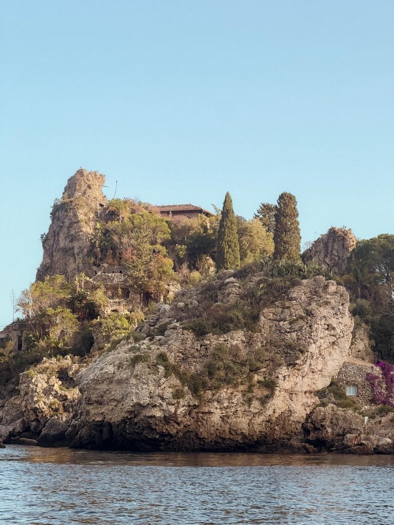 isola bella villa view