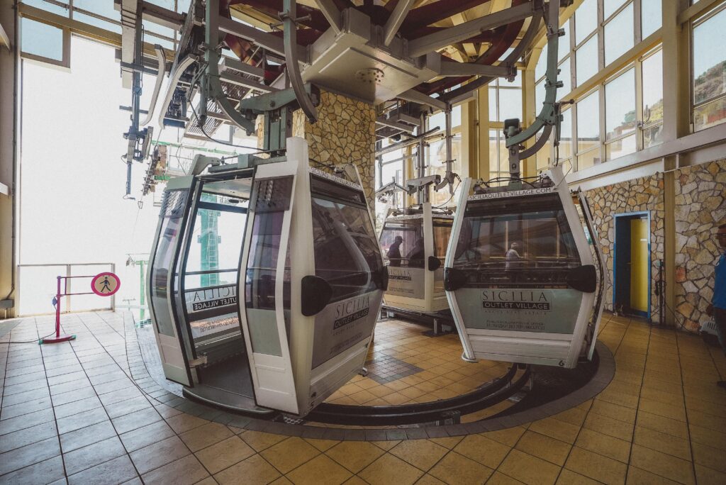 taormina cable car