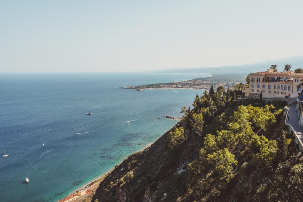view of the ionian sea