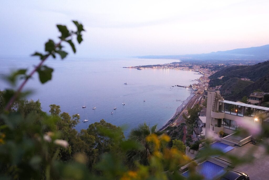 taormina view