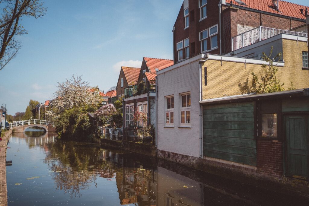 canal in delft