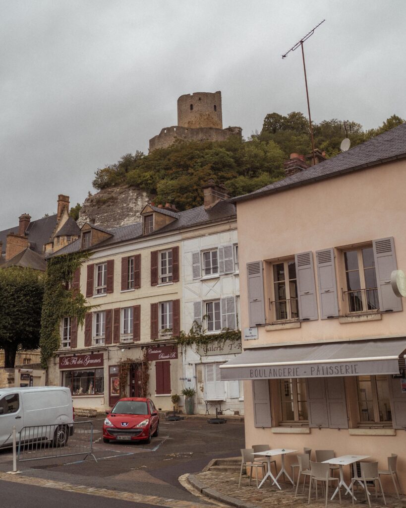 view in la roche guyon