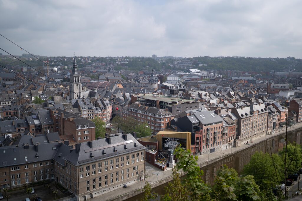 namur citadel view
