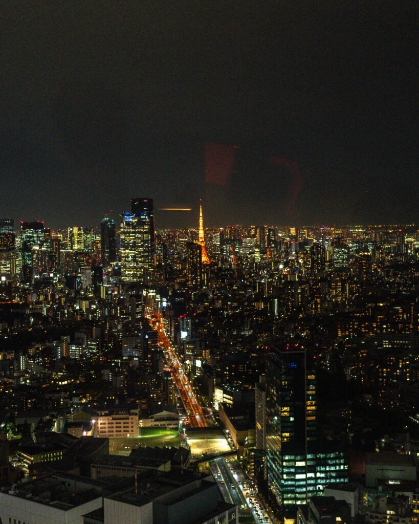 shibuya sky tokyo tower view