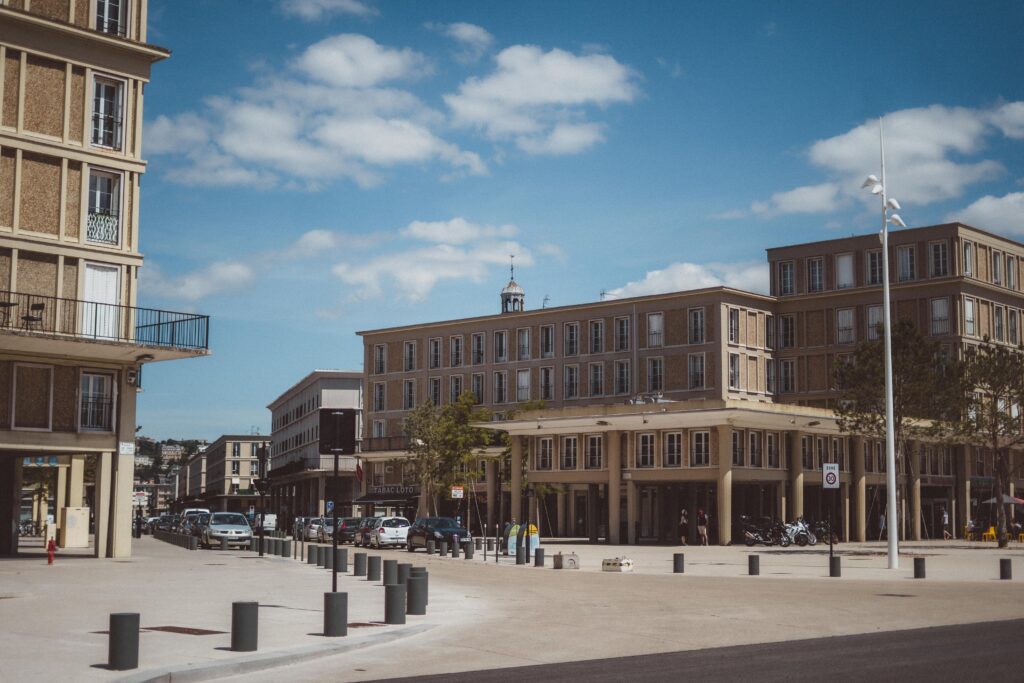 walking around le havre