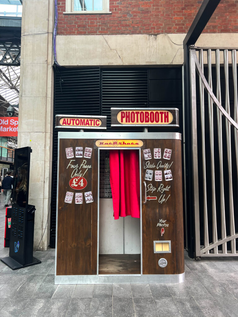 photo booth spitalfields