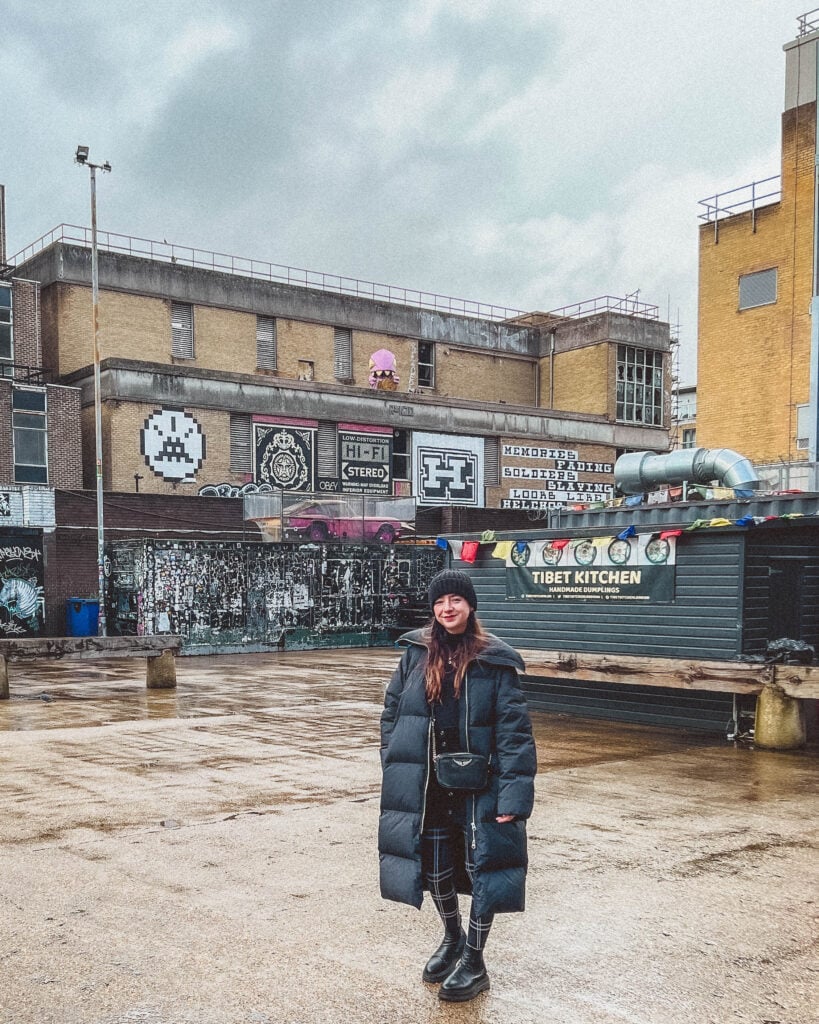 east london in winter