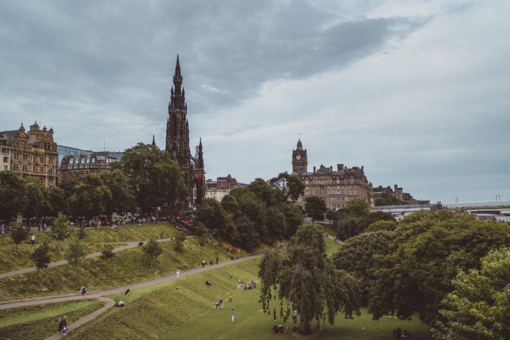 princes street gardens