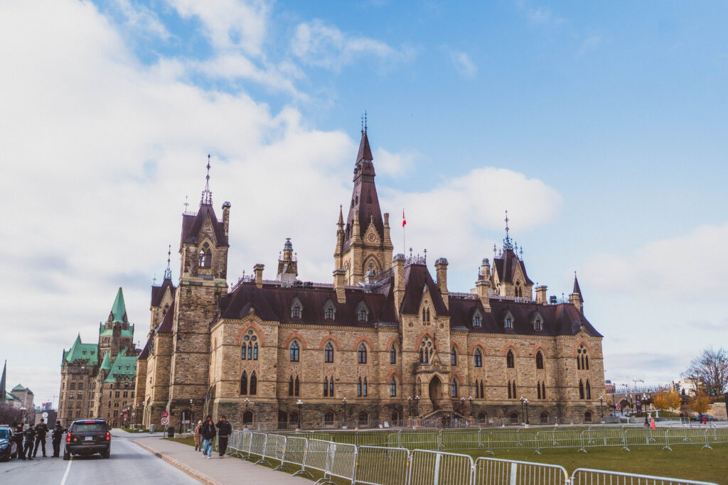 building on parliament hill