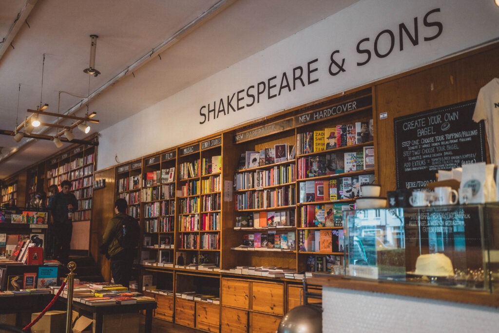 Shakespeare and Sons Bookstore 