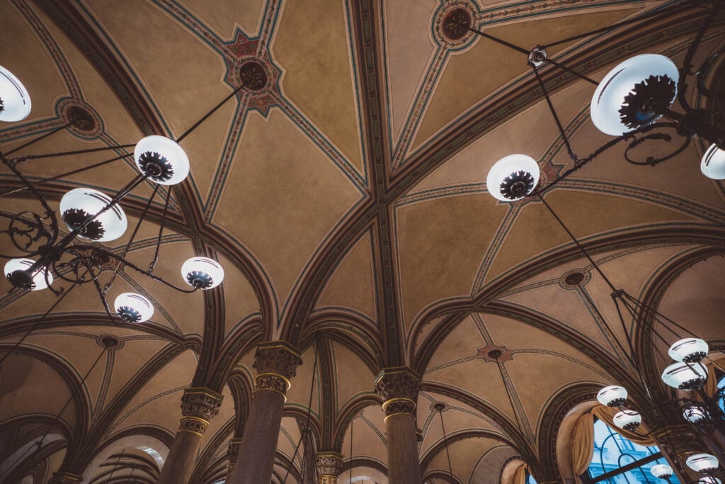  Café Central Vienna vaulted ceiling