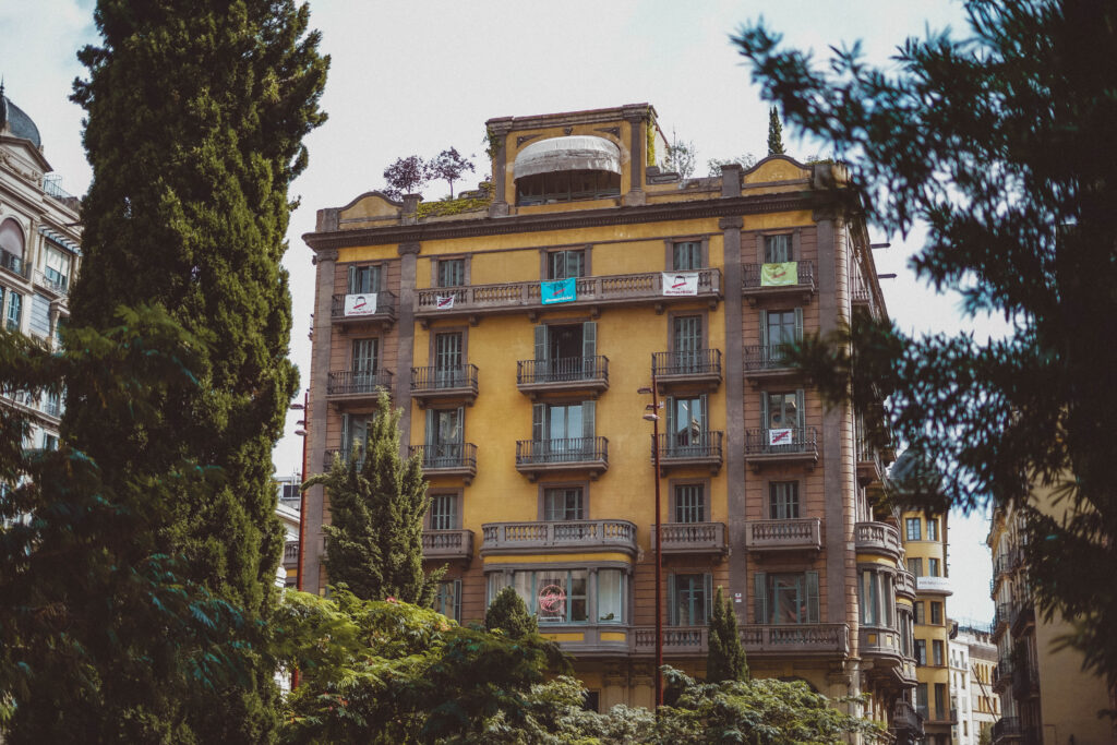 architecture in the gothic quarter