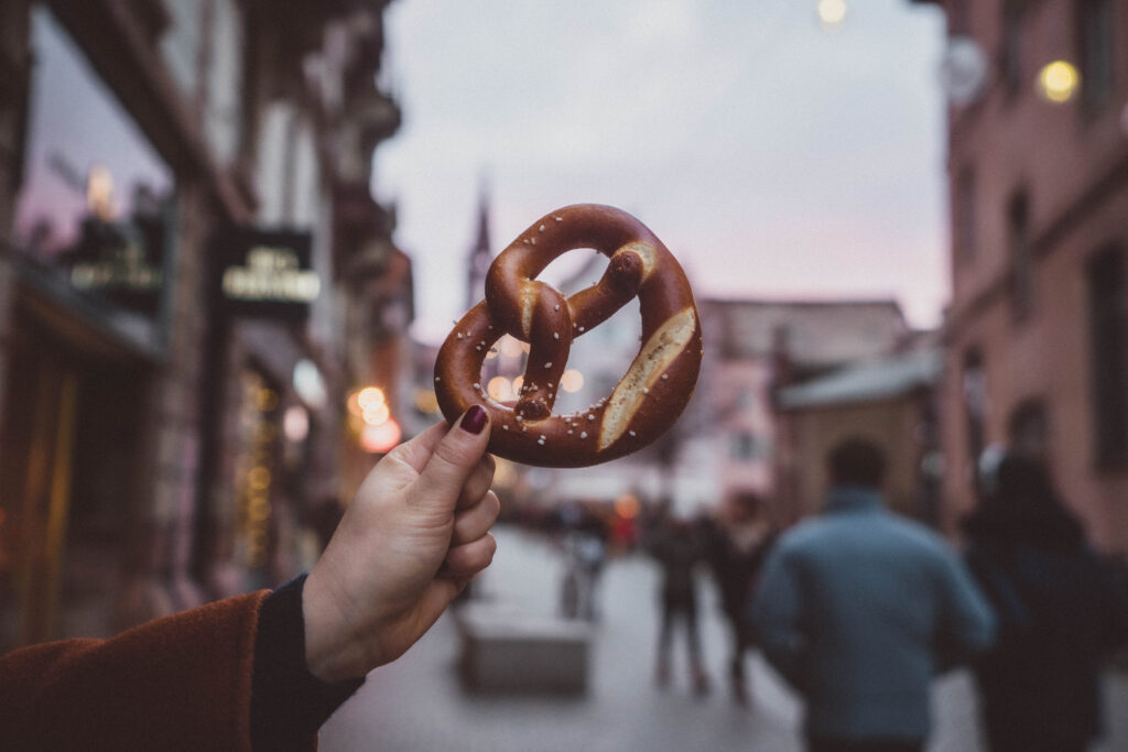 pretzel in the alsace