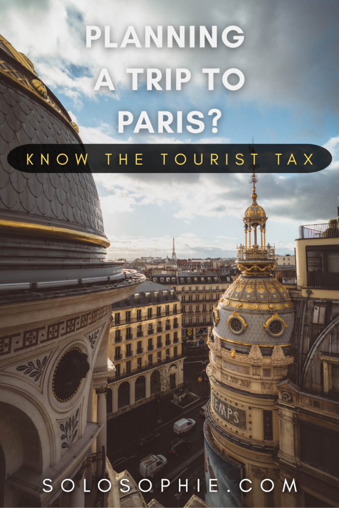 Paris tourist tax guide
