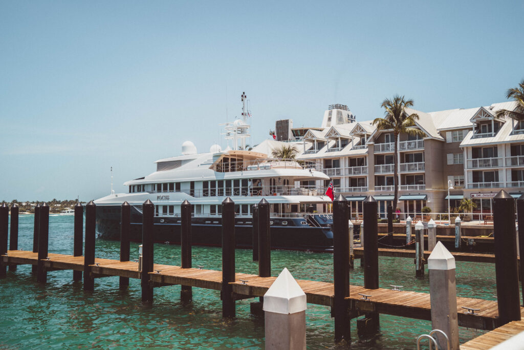 boat in key west