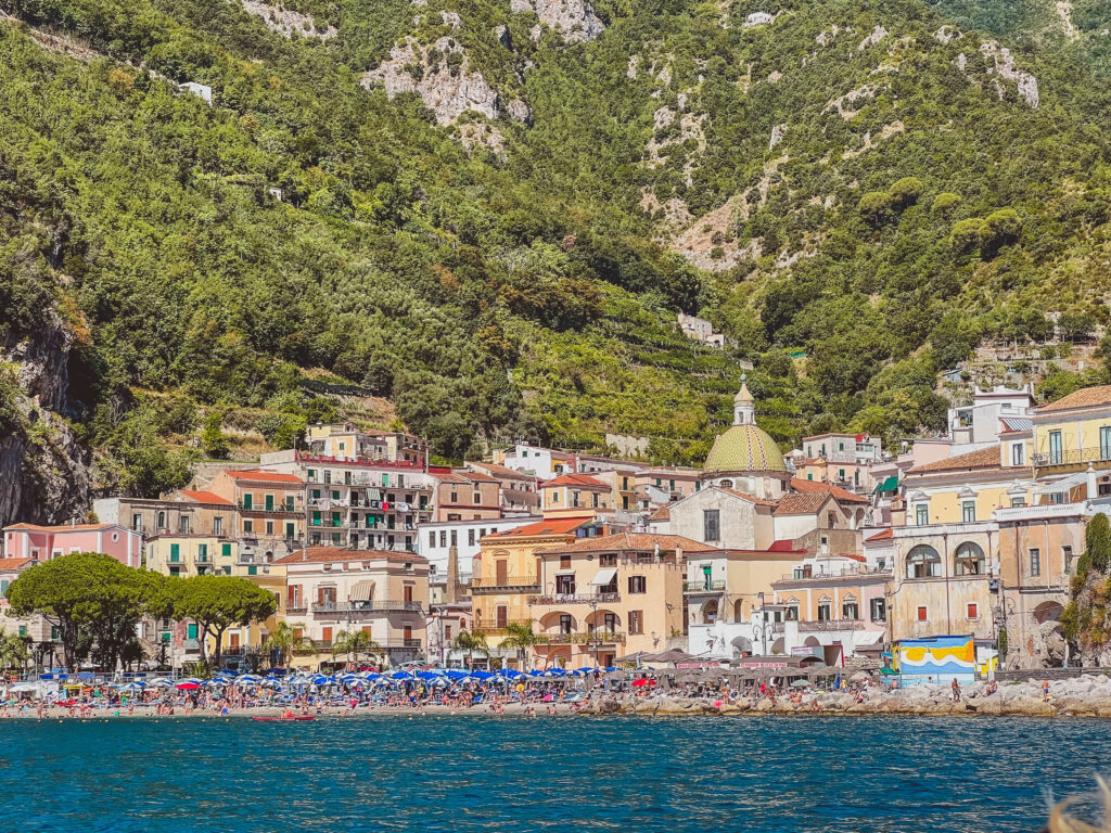 cetara from the water